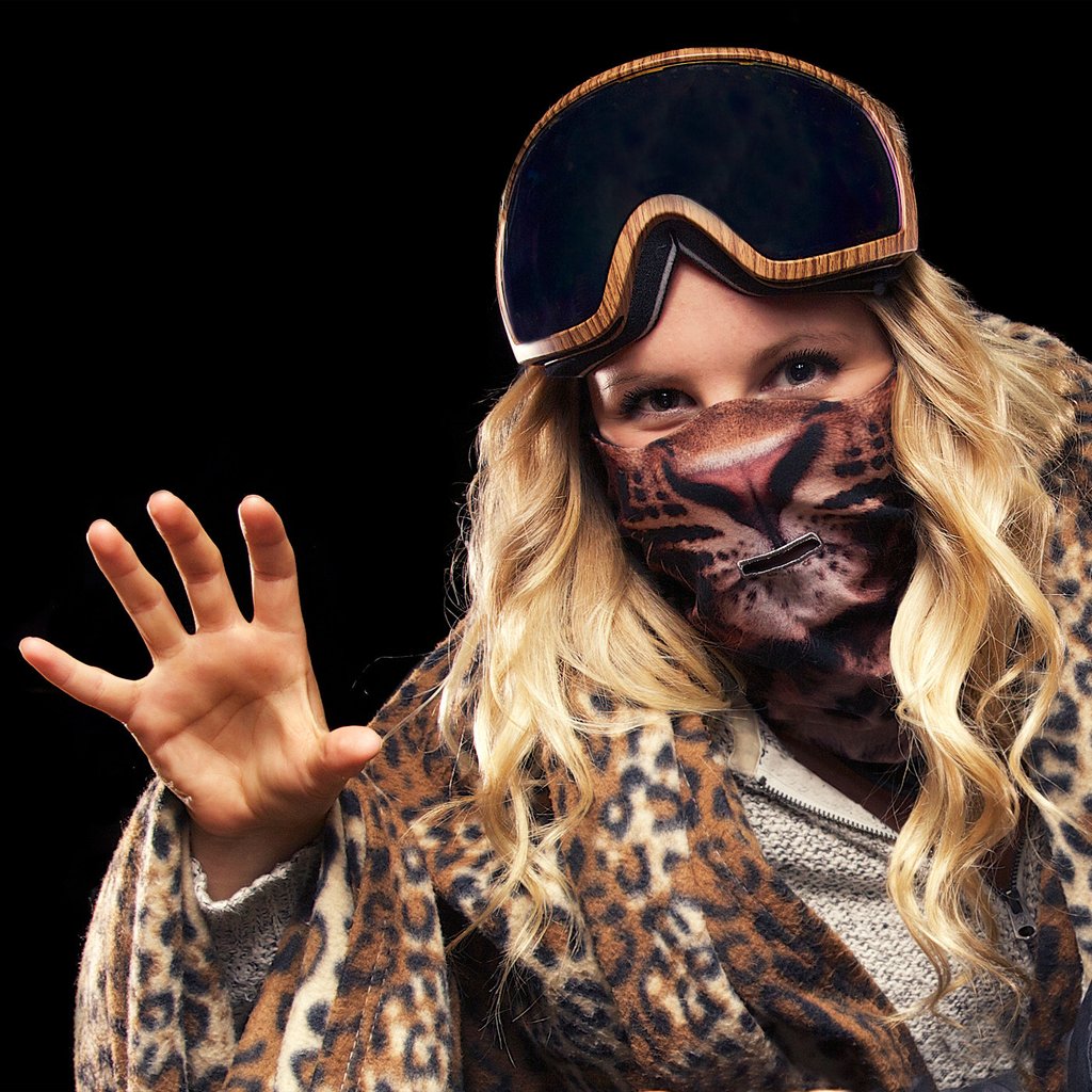 Leopard skimasker