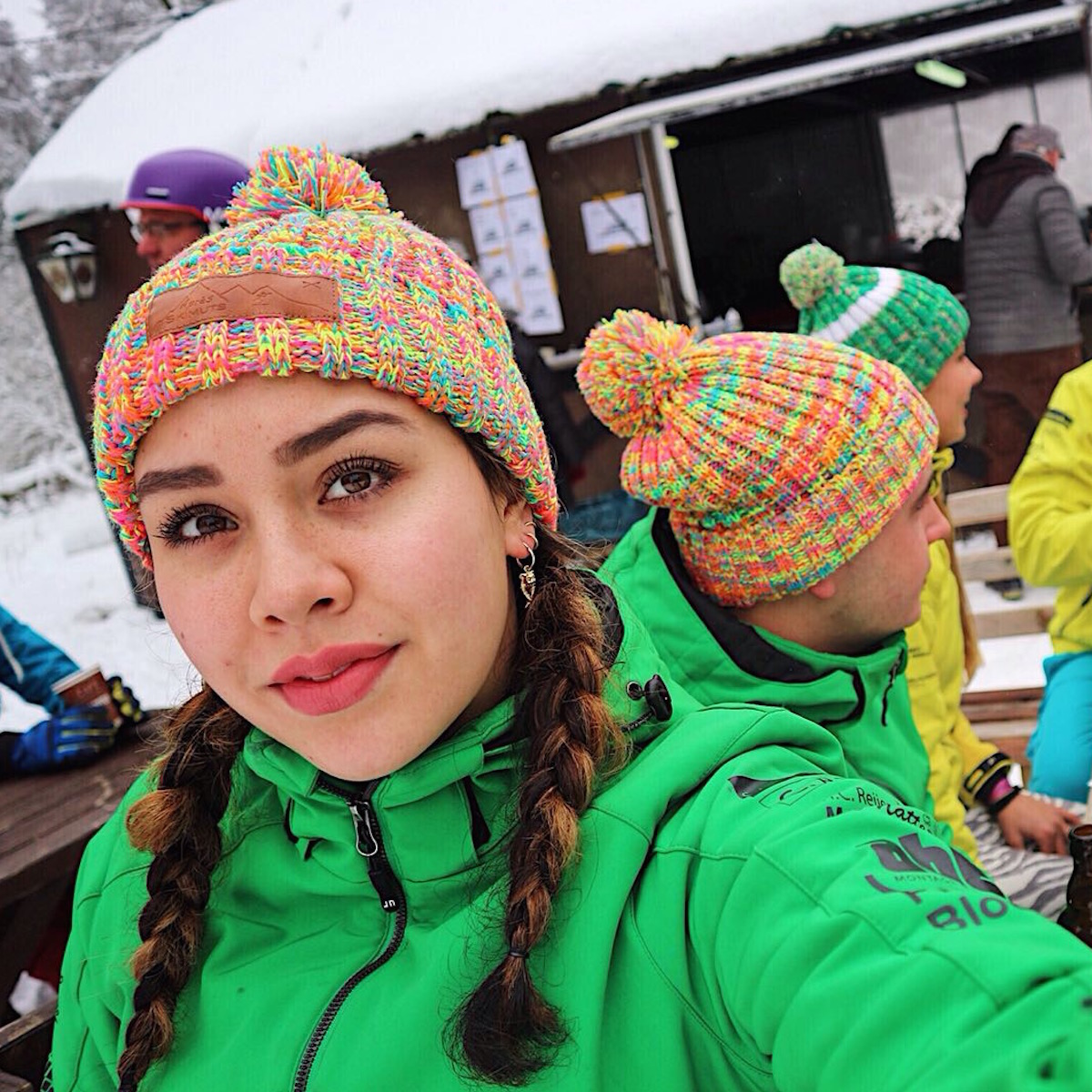Après Ski Muts explosie roze
