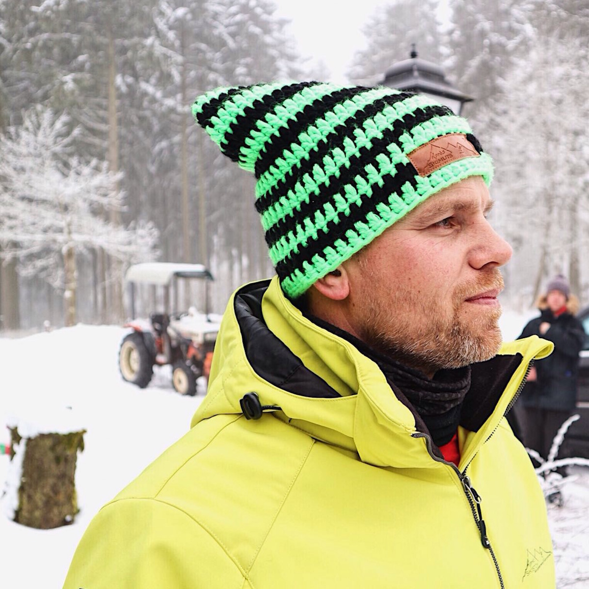 Après Ski Muts neon groen