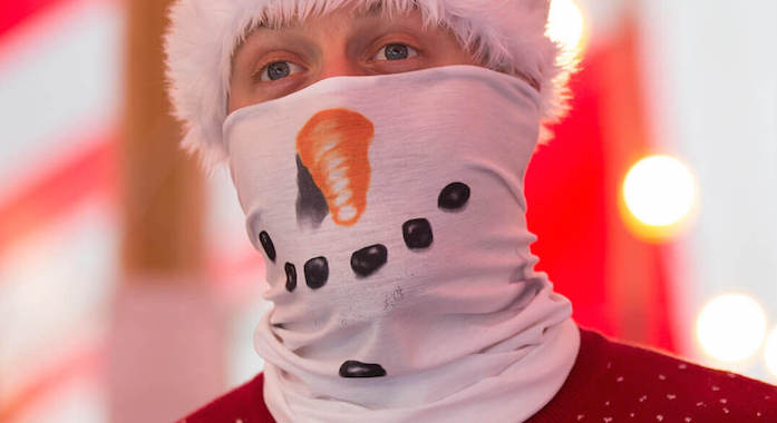 Snowman Bandana