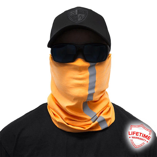 Neon Orange Bandana