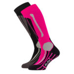 Falcon ski socks Victoria ladies 2 pack black and pink