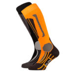 Falcon ski socks Victor men 2 pack black and orange