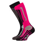 Falcon ski socks children 2 pack black and pink