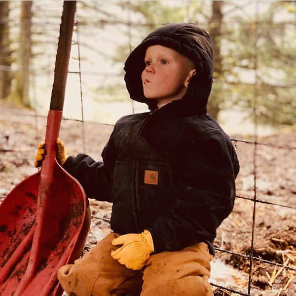 Tough Kinco vintage children's gloves