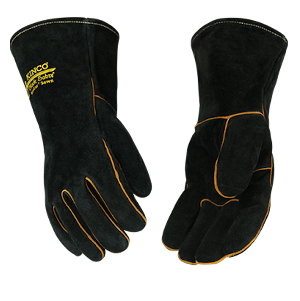 Schwarze Säbel BBQ Handschuhe Kinco