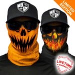 Faceshield 2-sided Jack-O