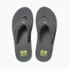 Reef Fanning slippers Grey Volt met bier opener