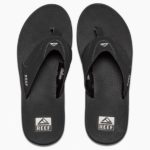 Reef Fanning black Silver met flesopener