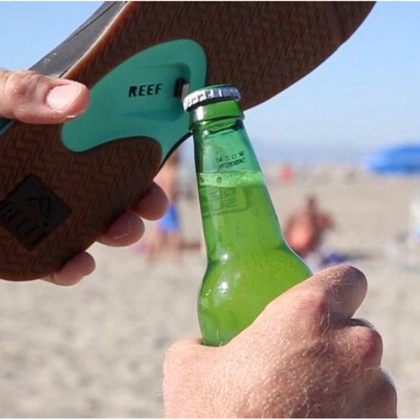 Reef slippers Fanning Low met fles opener