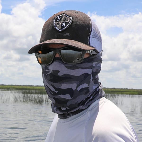 Faceshield Grey Military Camo