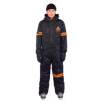 Oneskee original Pro suit Black with Orange stripes
